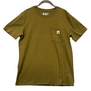 Carhartt Womens Size M (8-10) Loose Fit Short Sleeve Pocket T-Shirt